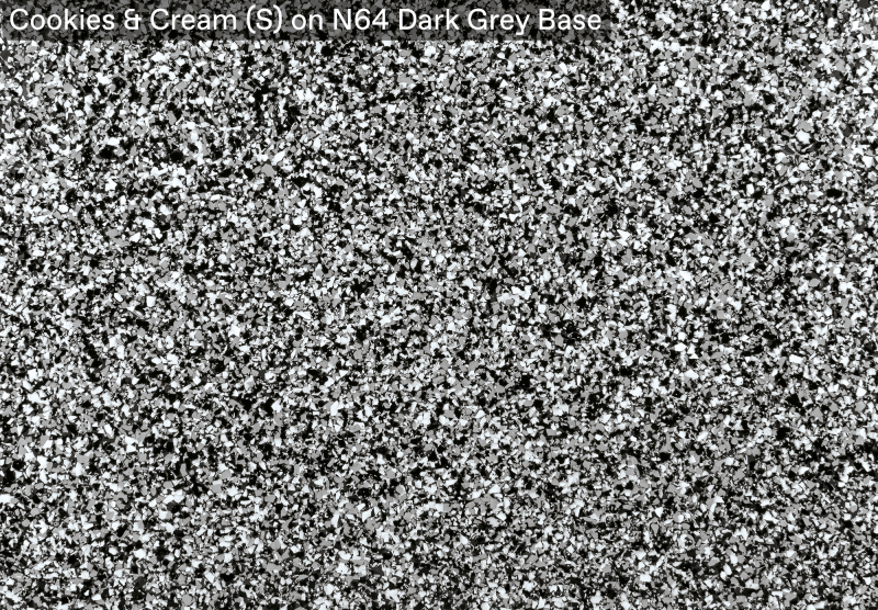 Cookies & Cream (S) on N64 Dark Grey Base